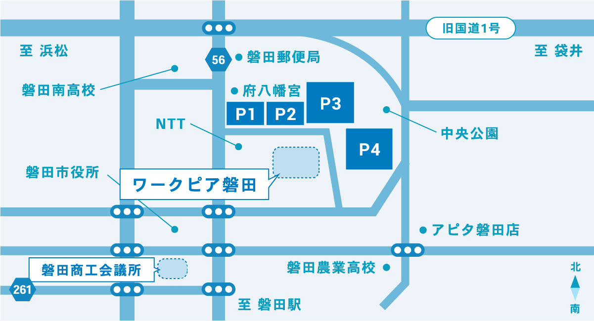 工事期間中の駐車場案内
        工事期間中の駐車場案内